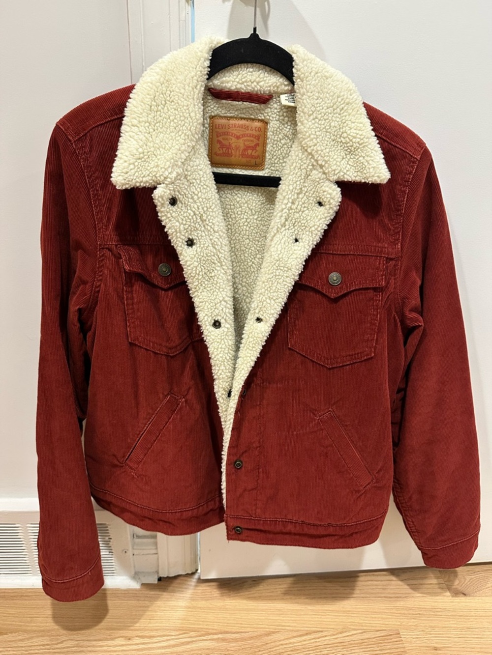 Levi's Corduroy Sherpa-Lined Trucker Jacket